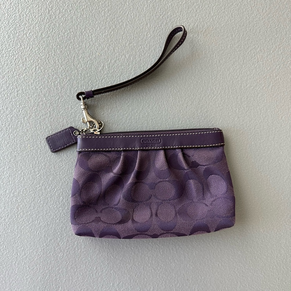 COACH wristlet